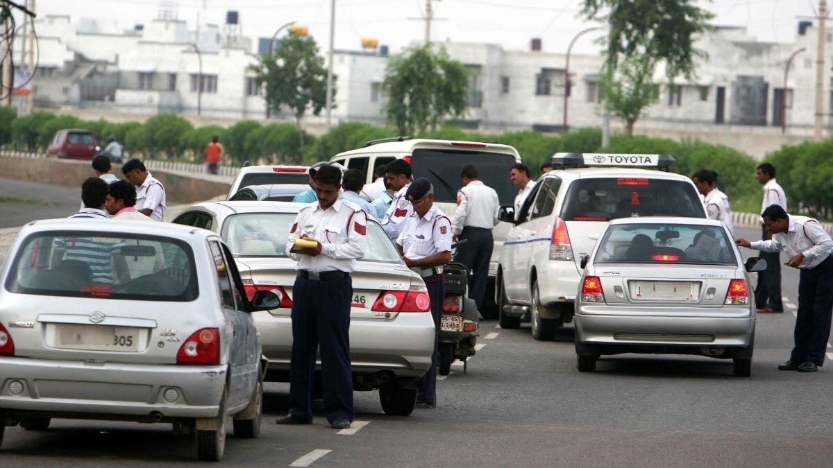 traffic challan