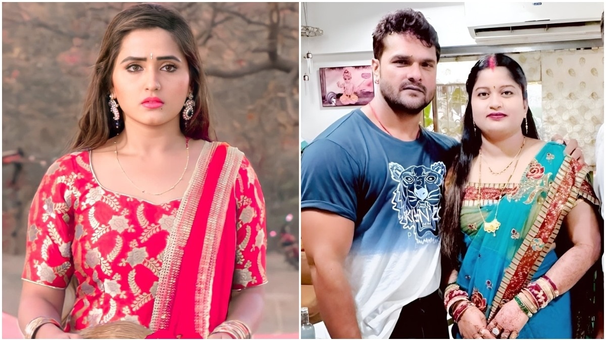क्यों हुआ था खेसारी लाल यादव-काजल राघवानी का ब्रेकअप? (PHOTO: Instagram @amrita_singh14, @khesari_yadav_)