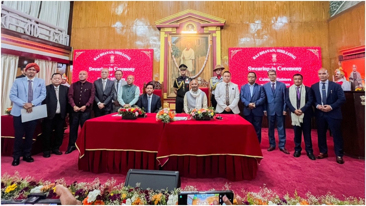 Eight new ministers included in the cabinet of Conrad Sangma government of Meghalaya