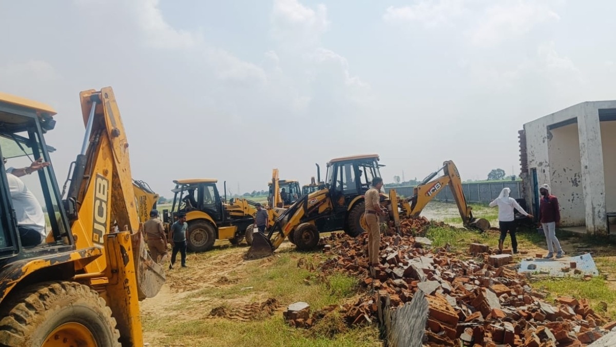 2 हजार 500 करोड़ रुपए की जमीन कब्जामुक्त. (Photo: Bhupender Chaudhary/ITG)