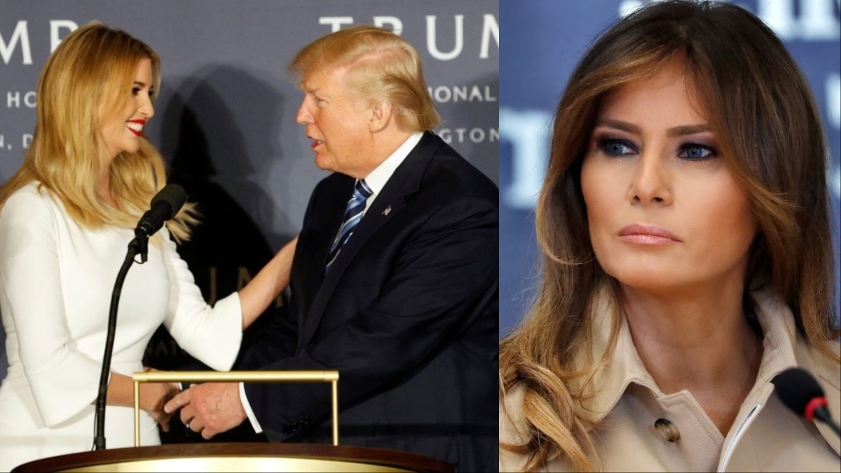 मेलानिया ट्रंप के रिश्ते सौतेली बेटी इवांका से तनावपूर्ण रहे हैं (Photo: AP/Reuters)