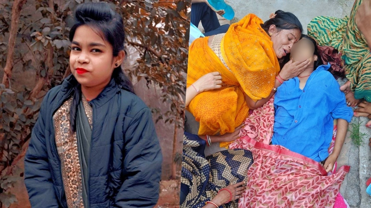 Family members weeping while hugging the body of the deceased Masoom Verma (Photo- ITG)