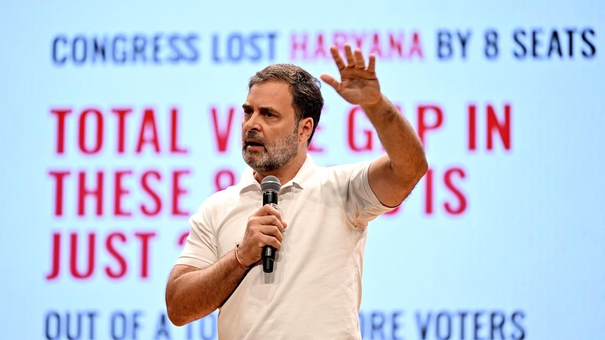 congress rahul gandhi vote chori controversy