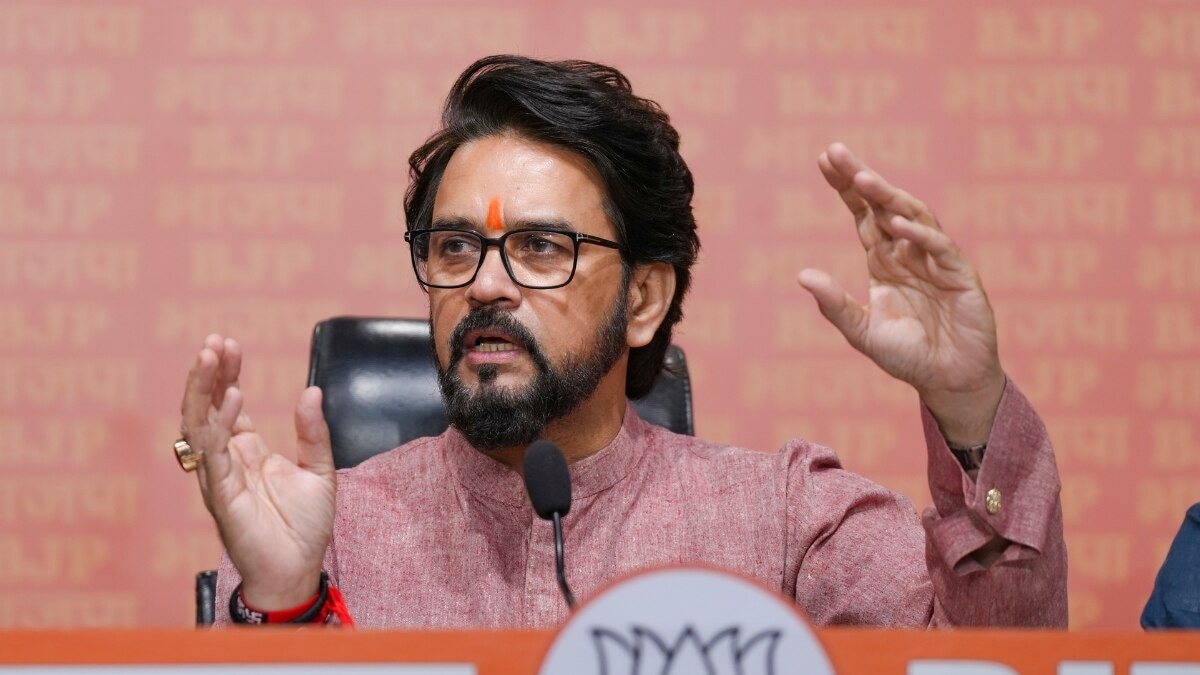 राहुल गांधी के आरोपों पर क्या बोले अनुराग ठाकुर  (Photo: PTI)