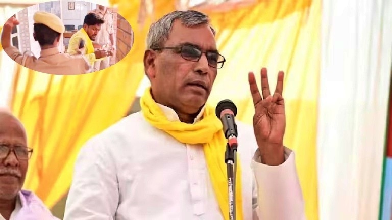 ‘फोटो खिंचवाने के चक्कर में पीटा गया, अपने कार्यकर्ता की कुटाई पर राजभर का बयान; गाजीपुर में महिला सिपाही ने बरसाए थे थप्पड़ – Rajbhar react on beating of party worker Ghazipur female cop slapped him lclam