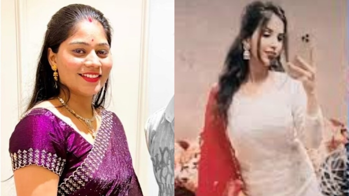 सोनम रघुवंशी और मुस्कान की फाइल फोटो. (ITG)