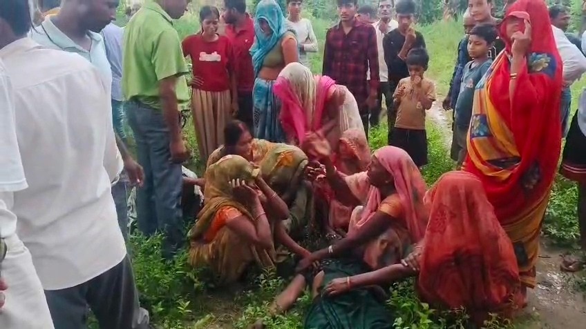 कौशांबी: आकाशीय बिजली गिरने से दो महिलाओं की दर्दनाक मौत, एक किशोरी झुलसी, गांव में पसरा मातम – kaushambi lightning strike two women dead girl injured LCLAR