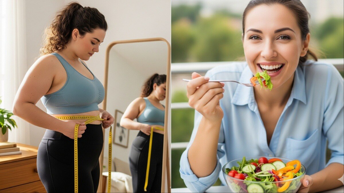 बेली फैट कम करने के 10 आसान तरीके (Photo-AI generated)