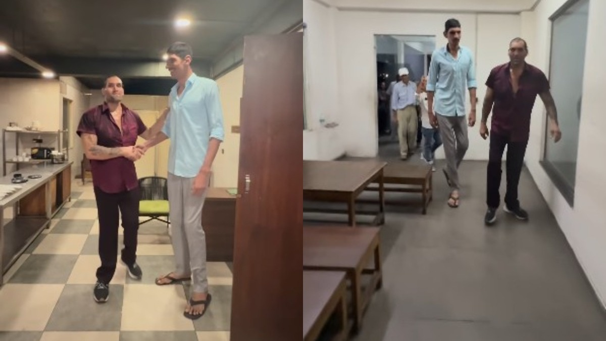 'भाई ने खली को भी छोटा कर दिया…', 17 साल के करन की लंबाई 8 फीट 2 इंच, बनेगा WWE स्टार