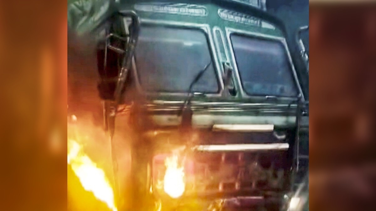 इंदौर में ड्राइवर ने ट्रक से जमकर कहर बरपाया.(Photo:PTI)