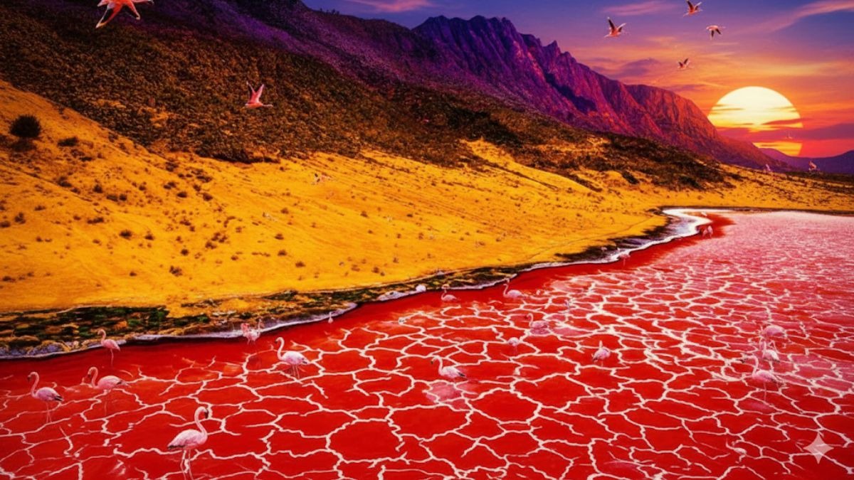 प्रकृति के अद्भुत चमत्कार की झलक (Photo: AI generated)