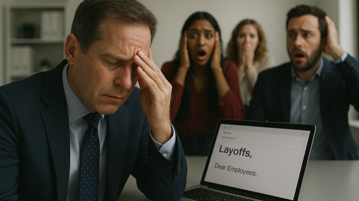 सी कर्मचारी ने ये मेल सोशल मीडिया पर डाल दिया ( सांकेतिक तस्वीर-AI)