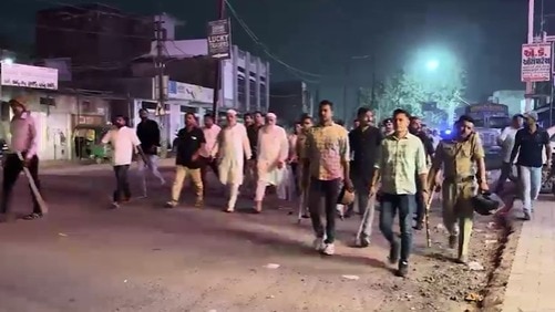 पुलिस पूरी तरह अलर्ट मोड पर है.(Photo: Screengrab)