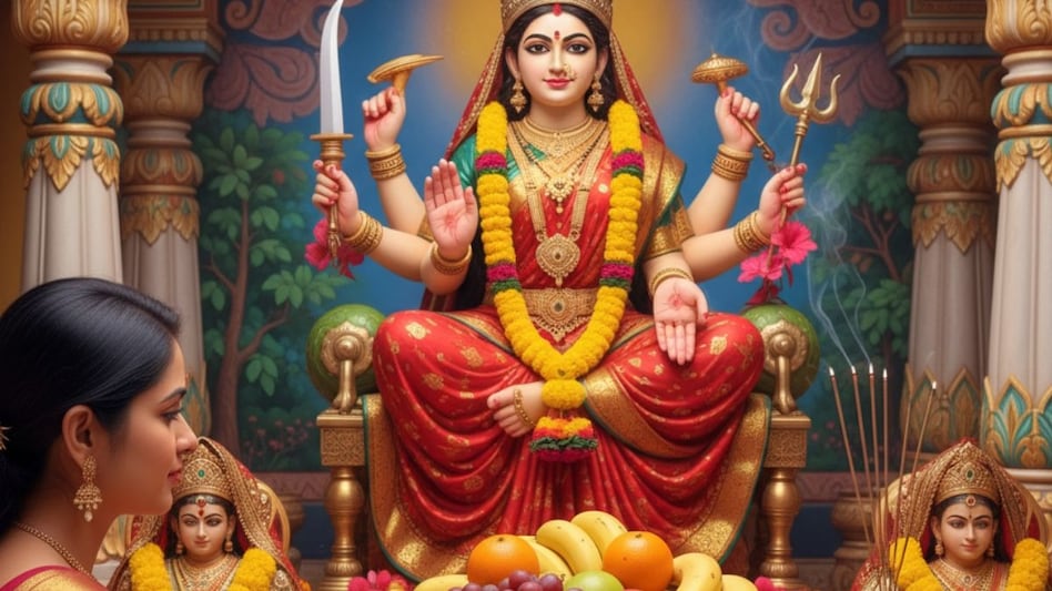 Shardiya Navratri 2025: अगर पाना चाहते हैं मां दुर्गा का आशीर्वाद, तो भूल से भी ना चढ़ाएं ये 4 फल - shardiya navratri 2025 do not offer this fruit bhog to maa durga tvisz - AajTak