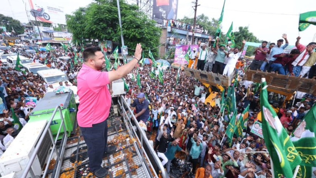  बीजेपी ने तेजस्वी की यात्रा का वीडियो साझा कर प्रधानमंत्री मोदी के खिलाफ गाली देने का आरोप लगाया (Photo: PTI)