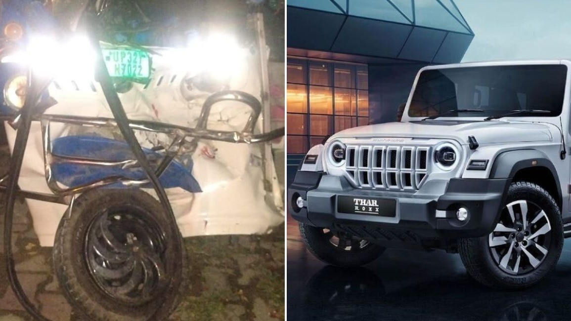 लखनऊ में तेज रफ्तार का कहर, थार ने ई-ऑटो रिक्शा को मारी टक्कर, 2 की मौत – Lucknow Thar Car Accident E Auto Rickshaw Baniya intersection Cantt PS NTC लखनऊ में तेज रफ्तार का कहर, थार ने ई-ऑटो रिक्शा को मारी टक्कर, 2 की मौत – Lucknow Thar Car Accident E Auto Rickshaw Baniya intersection Cantt PS NTC