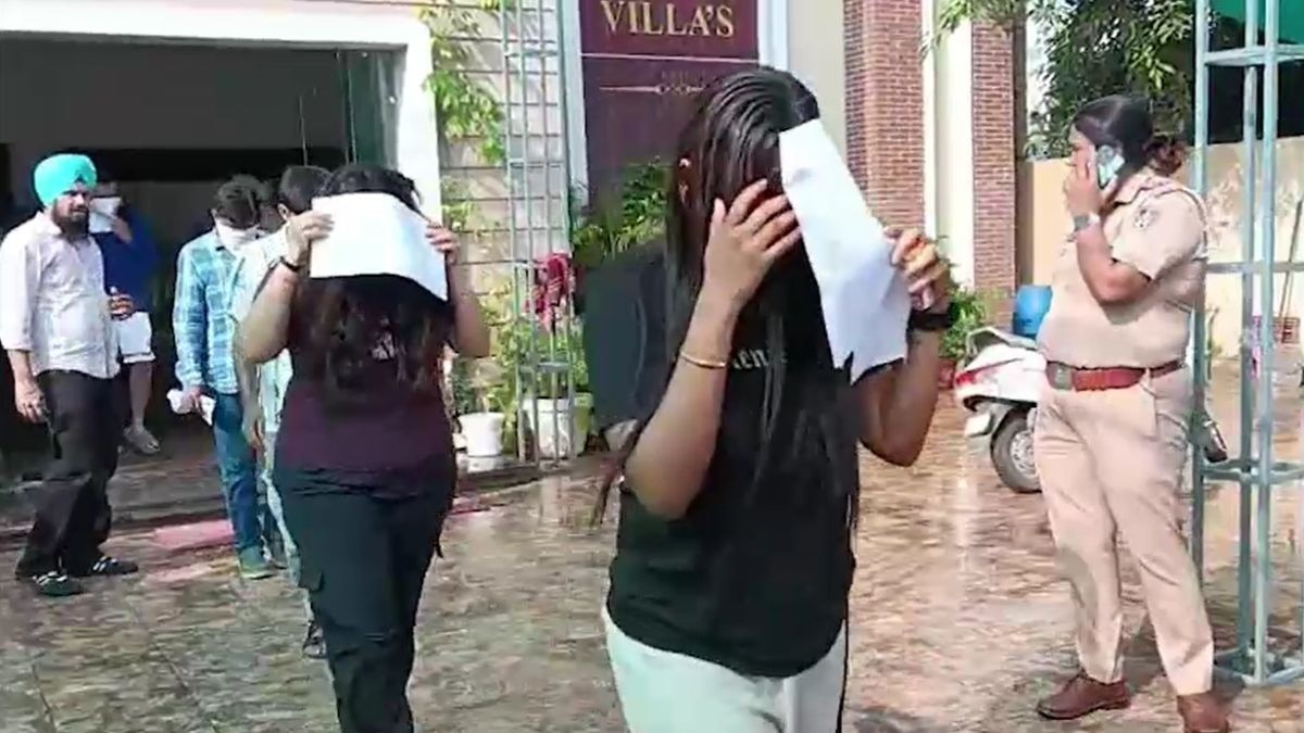 होटल में चल रहा था फर्जी कॉल सेंटर. (Photo: Screengrab)