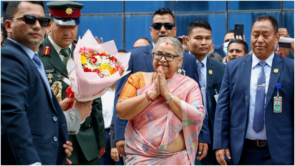 Nepal's PM Sushila Karki inducted 5 new ministers into the cabinet of the interim government