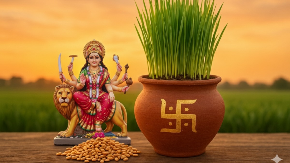 Shardiya Navratri 2025: नवरात्र में क्यों बोई जाती है जौ? जानें इसके पीछे का पौराणिक महत्व