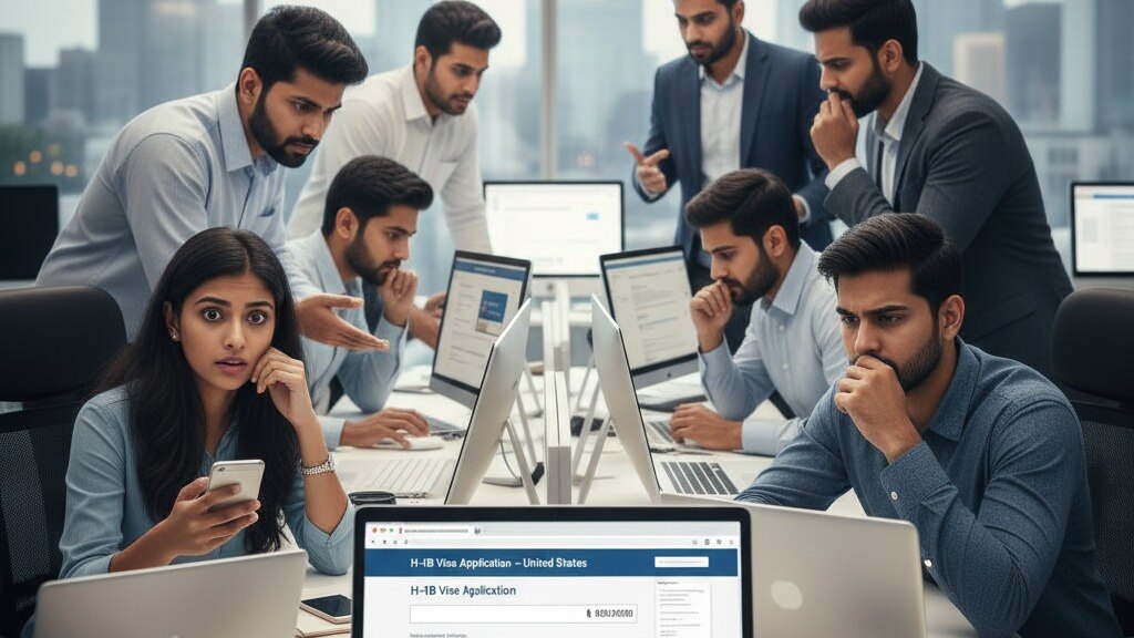 अमेरिकी कंपनियों को अब विदेशी कर्माचारी हायर करने के लिए 88 लाख रुपये देने होंगे. (Photo: AI Generated) 