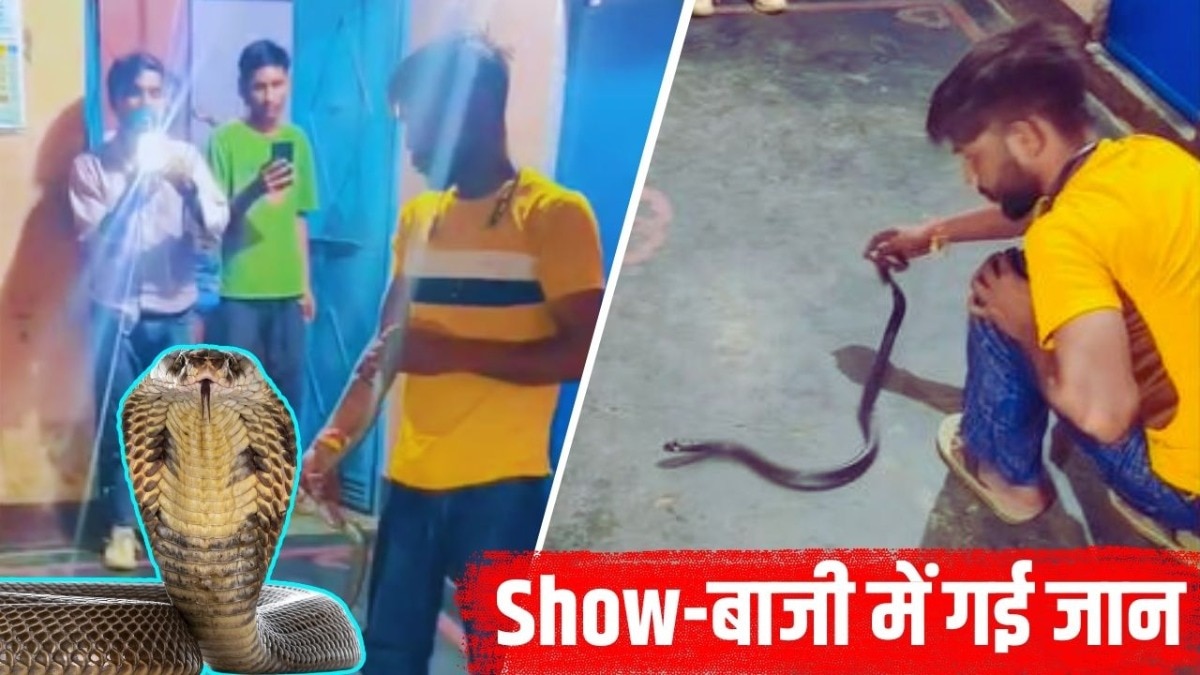 जहरीले सांप के डंसने से युवक की मौत (Photo: ITG)