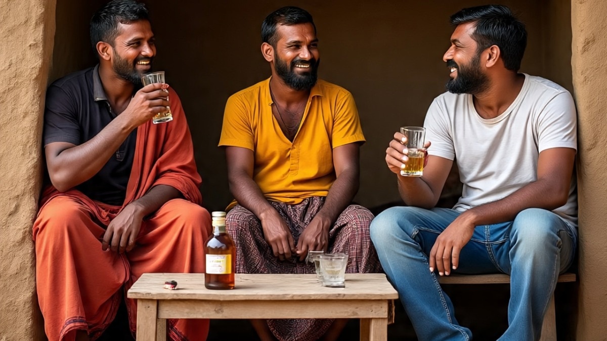 शराब पार्टी के बाद दोस्तों ने भी किया कुकर्म (Photo: AI-generated)