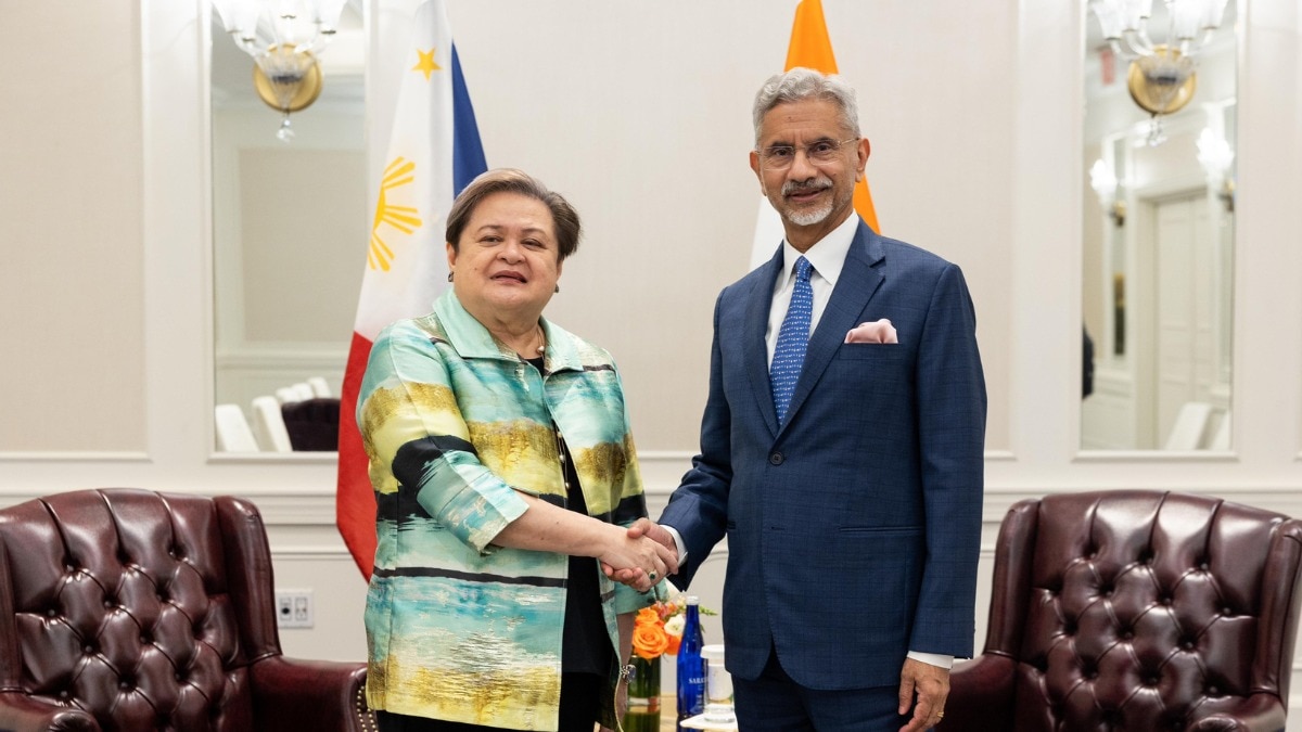 यूयॉर्क में भारत-फिलीपींस संबंधों को नए आयाम पर पहुंचाने को लेकर चर्चा हई (Photo: X/@DrSJaishankar)