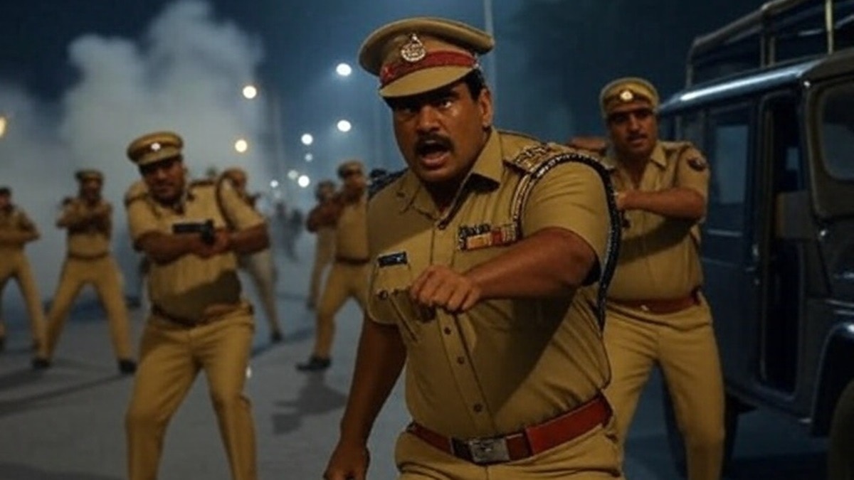 बदमाशों की गोलीबारी में एक पुलिस कांस्टेबल घायल हो गया