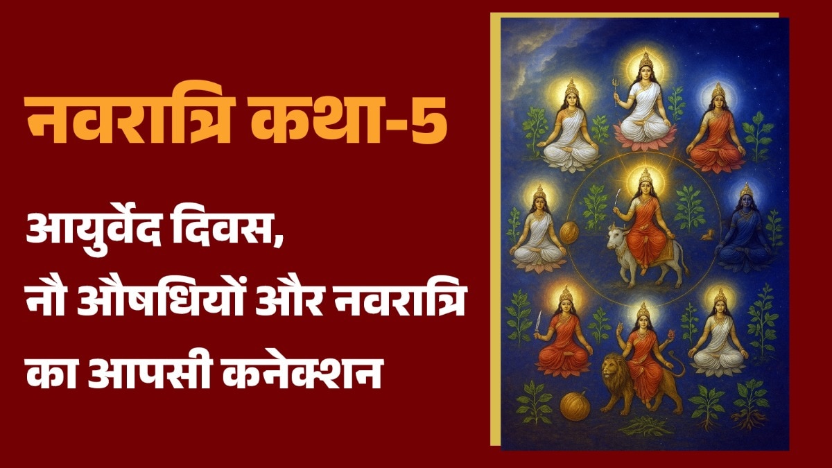 मौसम में बदलाव, रोगों का प्रकोप और नवरात्रि… नौ देवियों का ही रूप हैं हरड़, ब्राह्मी, अलसी जैसी नौ औषधियां – shardiya navratri ayurvedic health devi worship scientific importance ntcpvp