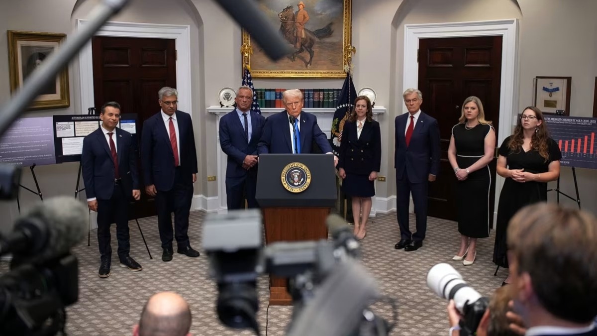 एसिटामिनोफेन को लेकर क्या बोले डोनाल्ड ट्रंप (Photo: AFP)