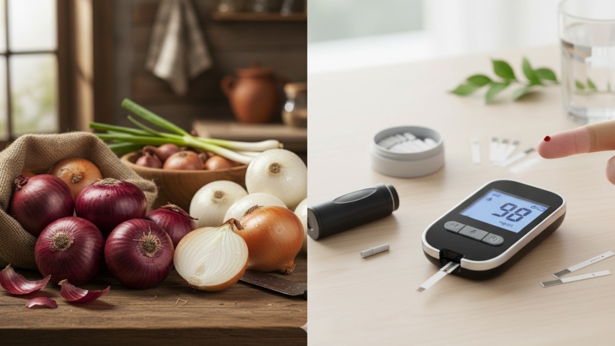 Onion For Type 2 Diabetes: प्याज से डायबिटीज में मिलेगा फायदा! कोलेस्ट्रॉल घटाकर कम होगी ब्लड शुगर – onion benefits Type2 diabetes blood sugar control Cholesterol Study reveals tvist