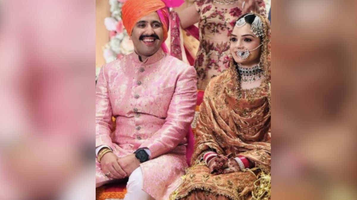 हिमाचल सरकार में मंत्री विक्रमादित्य सिंह और पंजाब यूनिवर्सिटी की असिस्टेंट प्रोफेसर अमरीन ने शादी कर ली (Photo: X/@SukhuSukhvinder)
