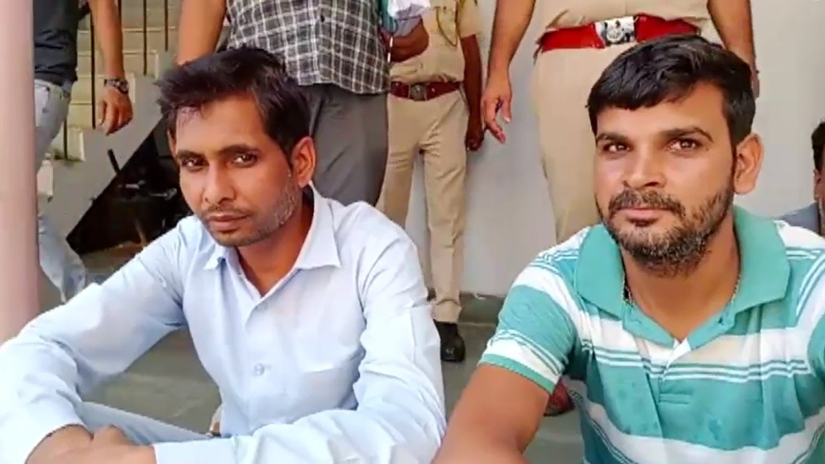 पुलिस ने 2 आरोपियों को किया गिरफ्तार.(Photo:Screengrab)