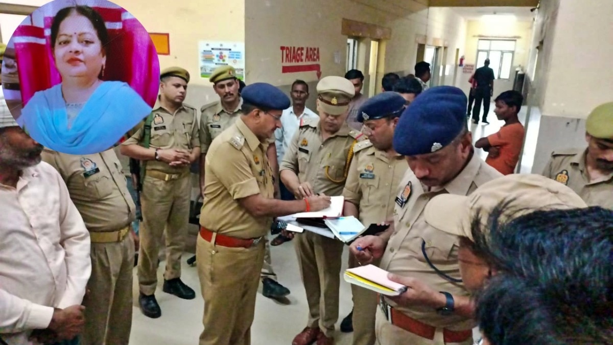 Kannauj police investigating after murder (Photo- ITG)