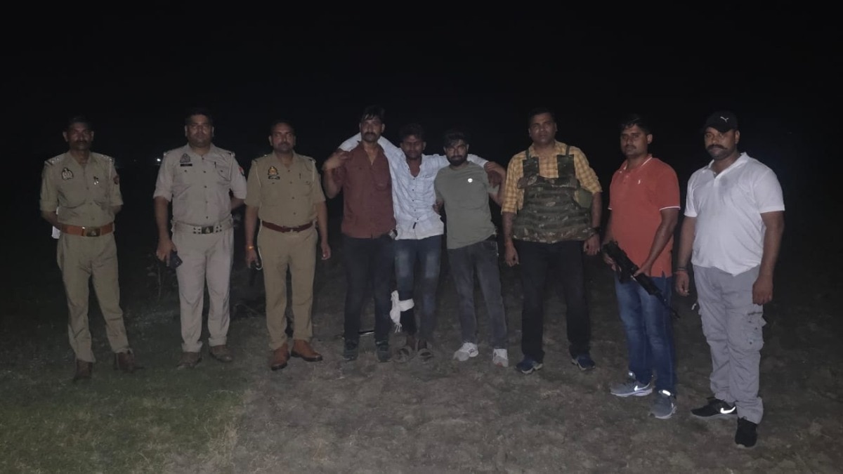 UP: रास्ते में रोका, फिर लूट ली बाइक और कैश… 24 घंटे में एनकाउंटर के बाद 3 लुटेरे अरेस्ट – amp crime banda encounter 3 looters arrested lclcn