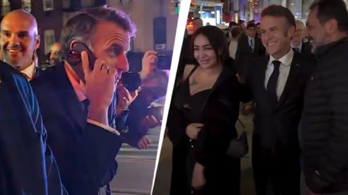 Emmanuel Macron Stopped by New York Cops for Donald Trump Motorcade 