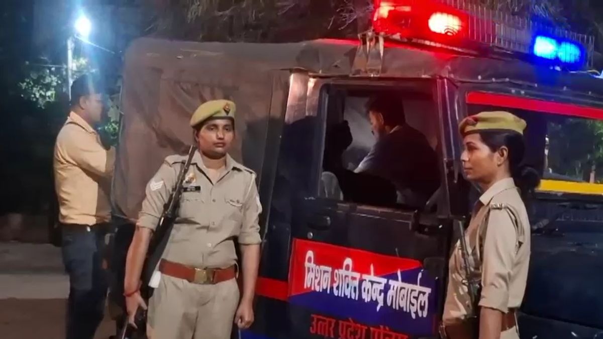 महिला पुलिस ने एनकाउंटर के दौरान आरोपी को पकड़ा. (Photo: ITG)