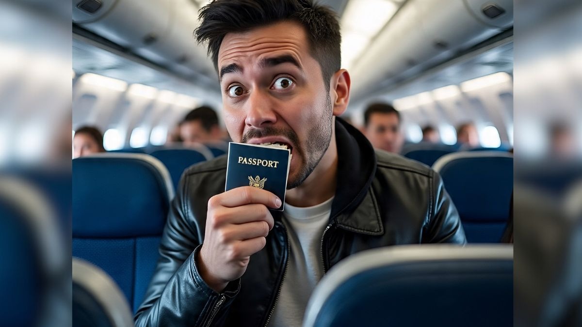 'जब फ्लाइट में अपना पासपोर्ट खाने लगे दो शख्स', पैसेंजर ने बताया- डरावने थे वो 15 मिनट