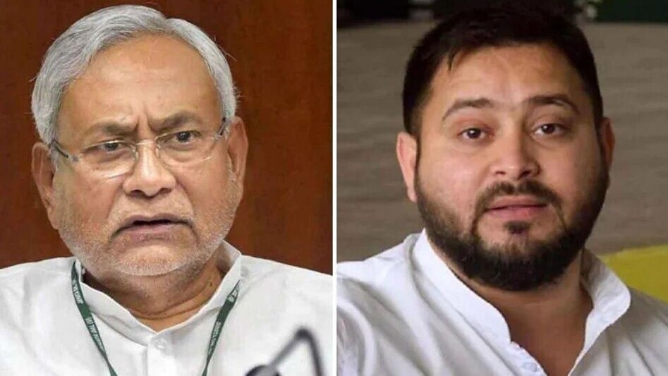 nitesh kumar and tejaswi yadav