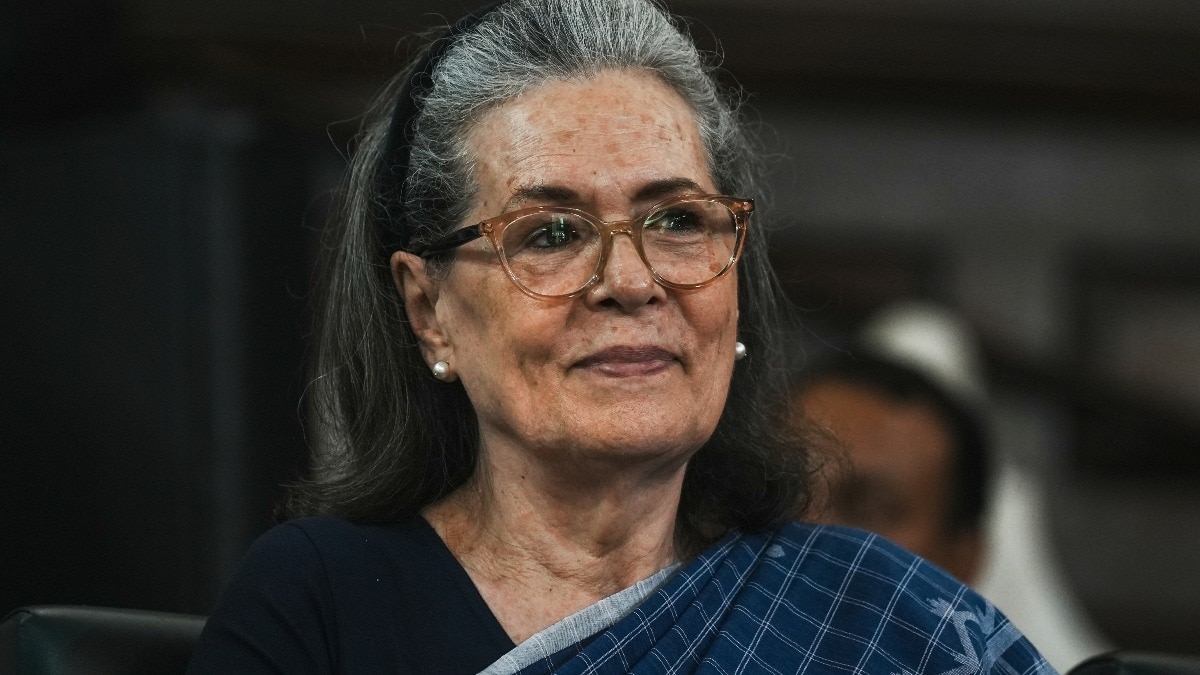 Congress leader Sonia Gandhi 