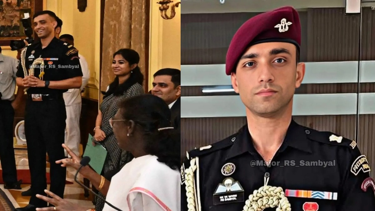 इंस्टाग्राम पर मेजर ऋषभ सिंह संब्याल के कई फैन पेज बने हुए हैं. (Photo: Instagram\@major_rs_sambyal)