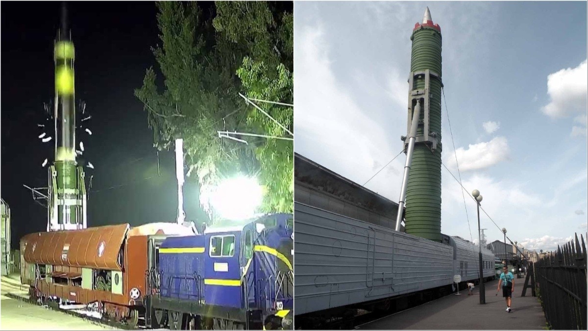 Railcar-launched ICBM