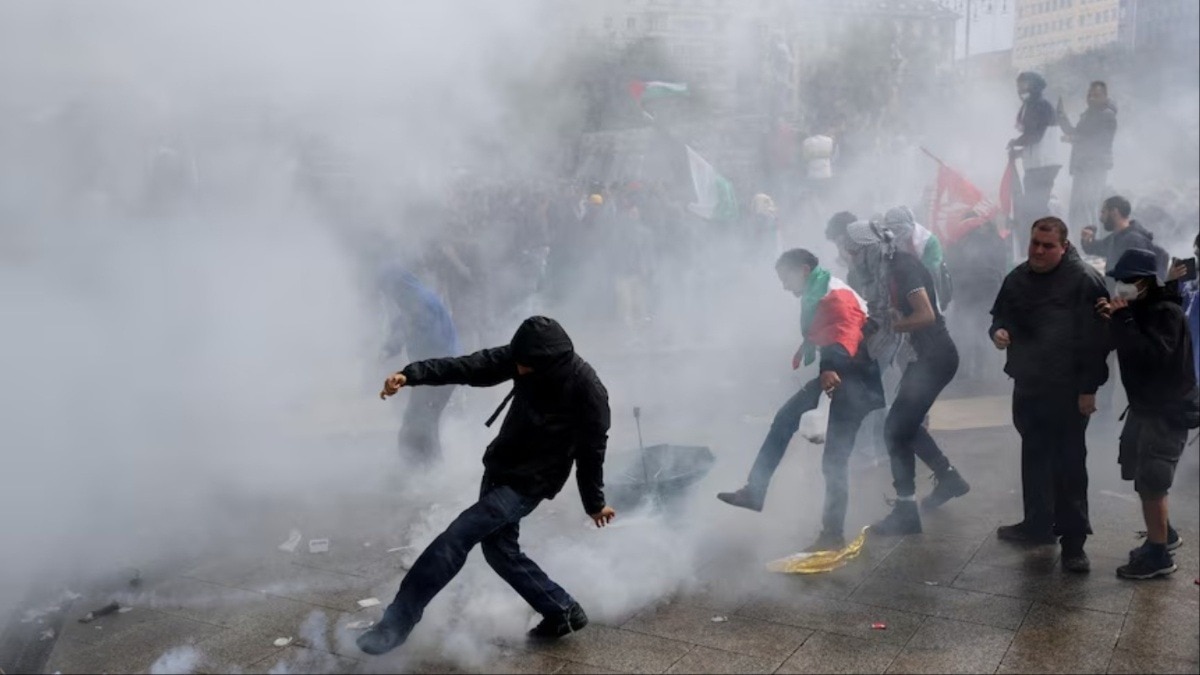 Pro Palestine protests in Italy