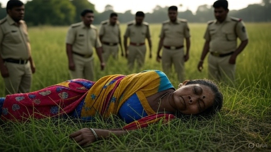 Dausa Farm Parapet Dispute Fight old lady Shot Murder 