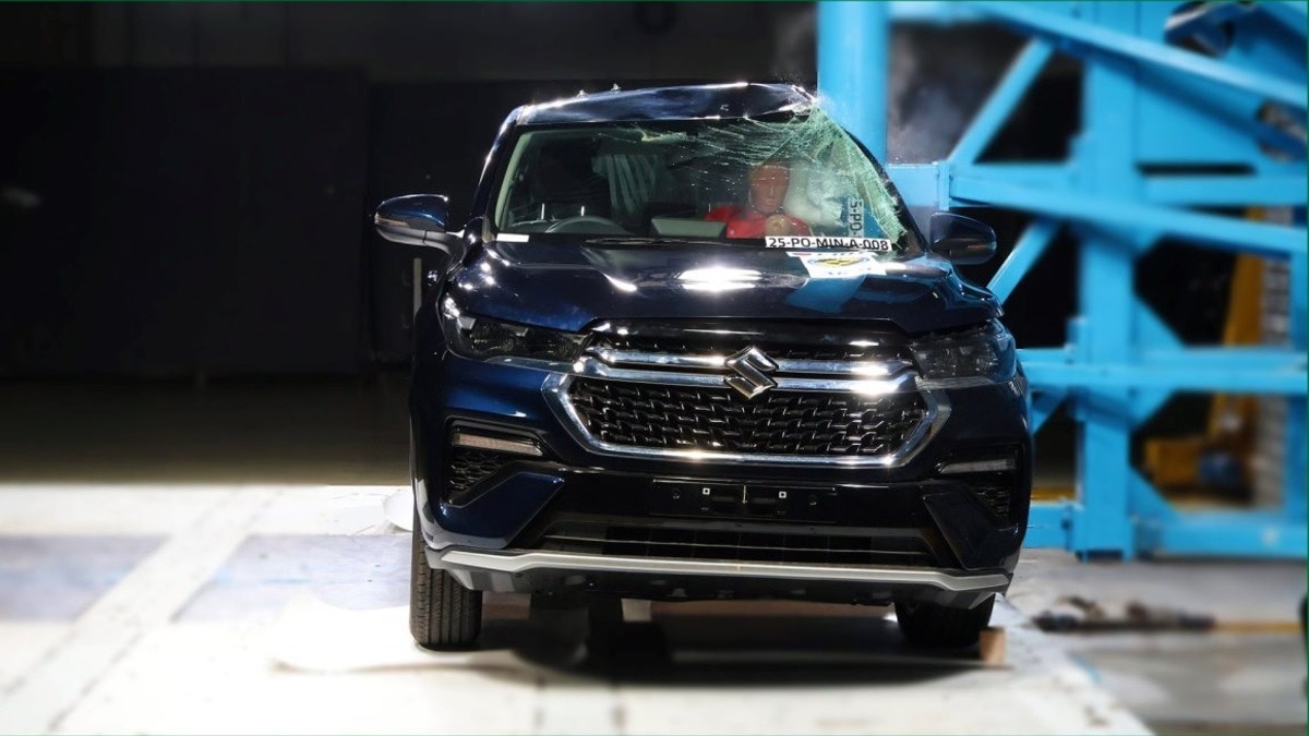 Maruti Invicto Crash Test Bharat NCAP