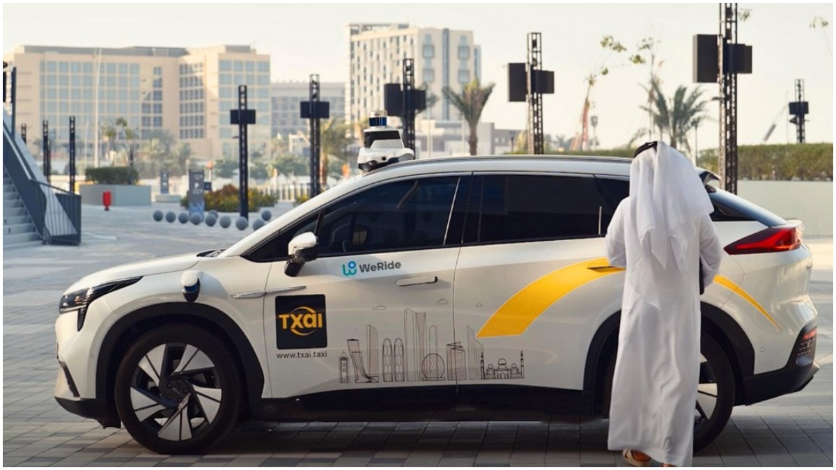 50 कारें ट्रायल रन में सड़कों पर उतारी गई हैं-(Photo:X/We-ride robotaxi)