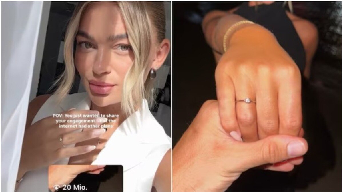 जर्मन महिला की सगाई पोस्ट पर सोशल मीडिया बवाल, डायमंड रिंग के साइज पर अटकी नजरें