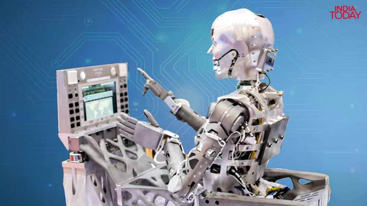 ये है गगनयान में जाने वाला रोबोट व्योममित्र. (Photo: ITG)