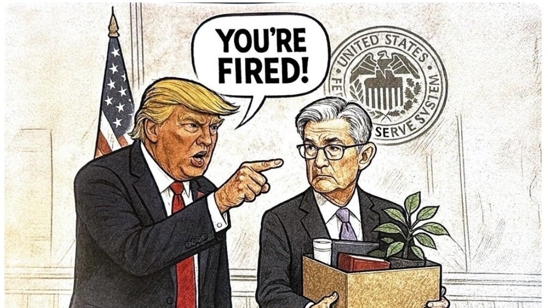 ‘You’re fired!’, ट्रंप ने पोस्ट किया Fed गवर्नर जेरोम पॉवेल का कार्टून, अर्थव्यवस्था को लेकर बढ़ी चिंता – donald trump posts federal reserve chairman jerome powell cartoon ntc