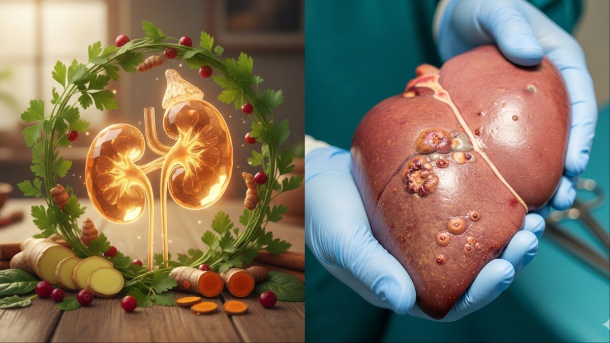 किडनी को हेल्दी रखती हैं ये हर्ब्स (Photo: AI generated)